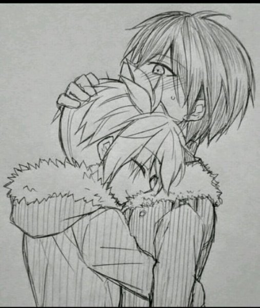 Карма Акабане карандашом