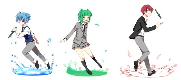 Карма Акабане для срисовки