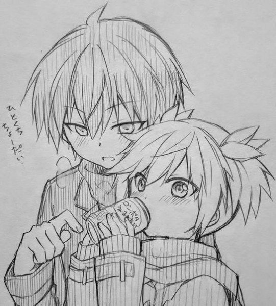 Карма Акабане для срисовки