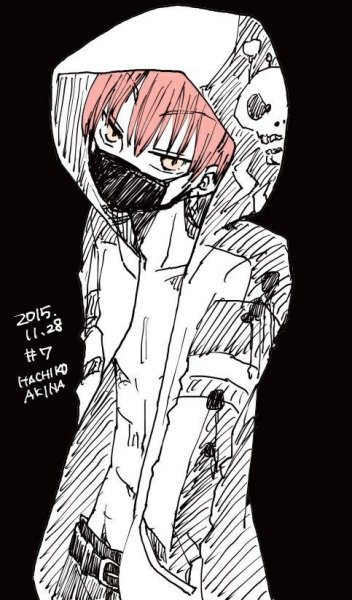 Нагиса Шиота чёрно белые