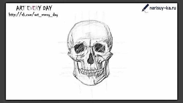 Парень в маске демона