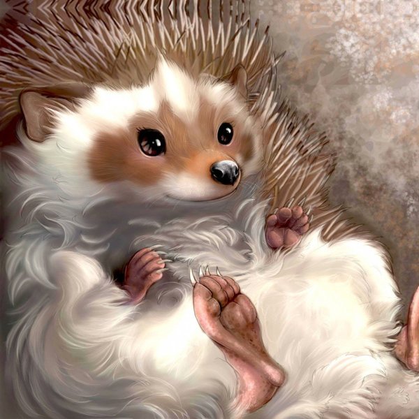 Розовый Ежик