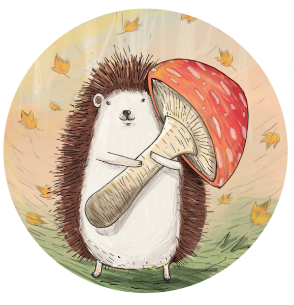 Арт с Ёжиком