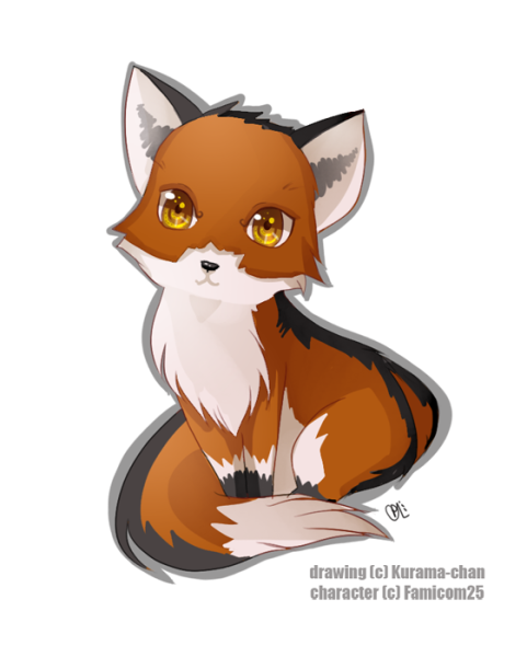 Анимешные лисята