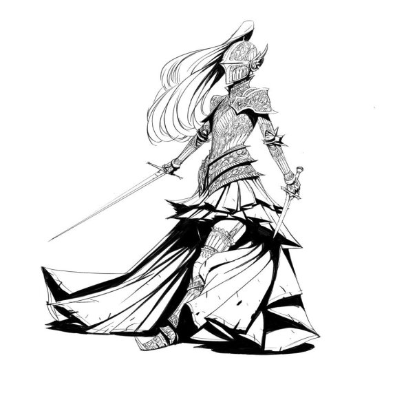 Воин фэнтези