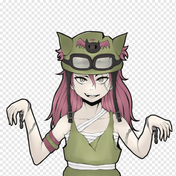 Зомби аниме карандашом