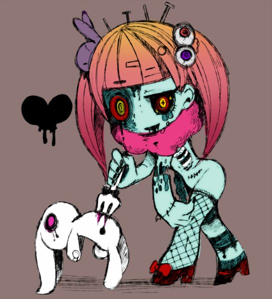 Аниме синяки под глазами