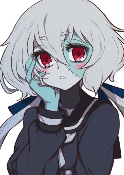 Зомби парень аниме Чиби