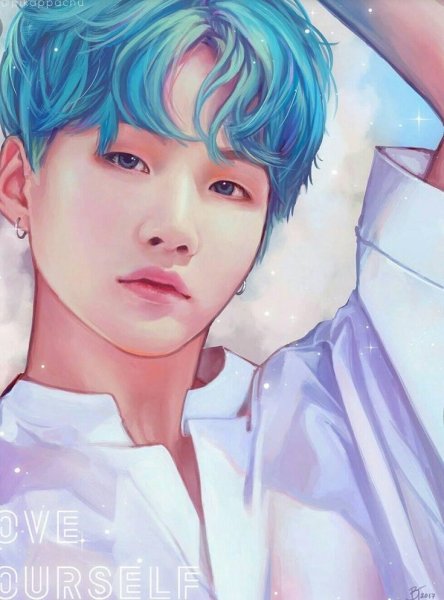 Арты БТС мин Юнги