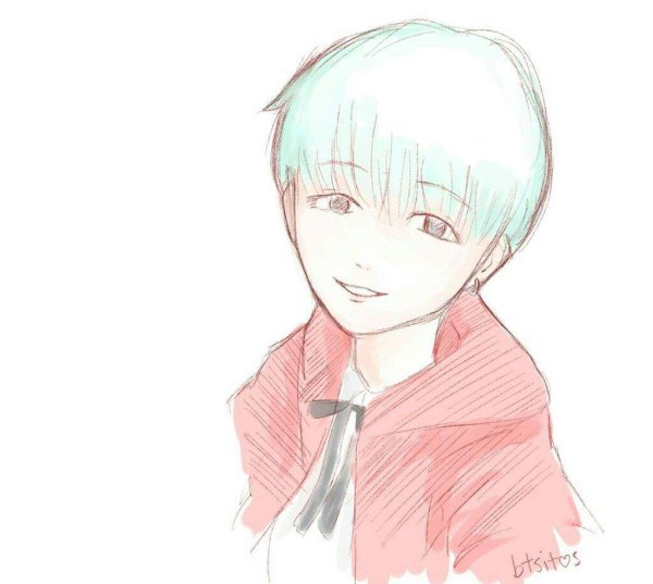 Нарисовать БТС аниме