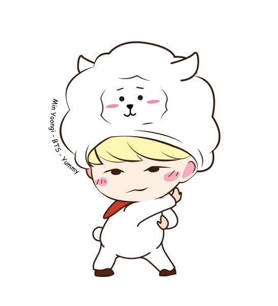 Чиби Юнги из БТС