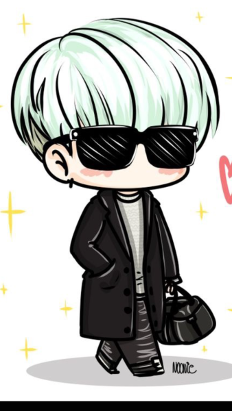 Мультяшный Шуга БТС