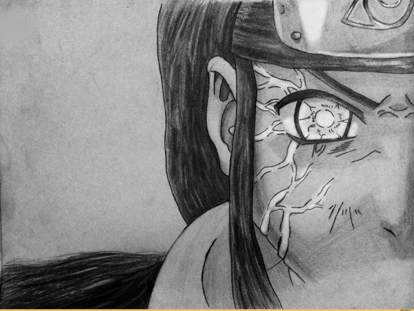 Неджи бьякуган арт