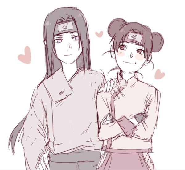 Наруто тентен и Неджи