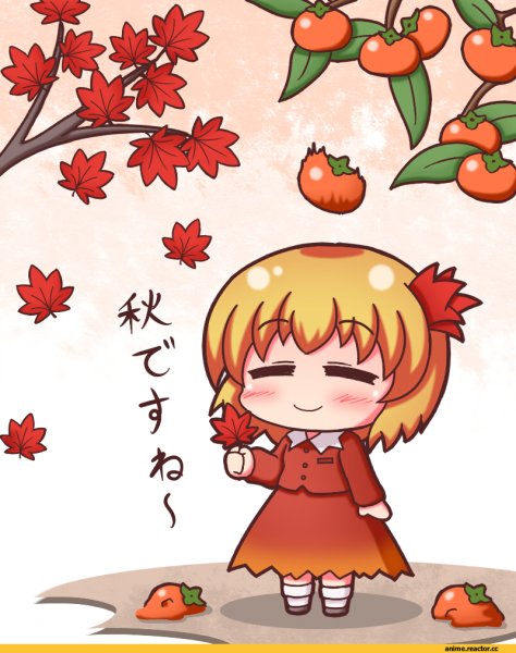 Аниме осенний стиль