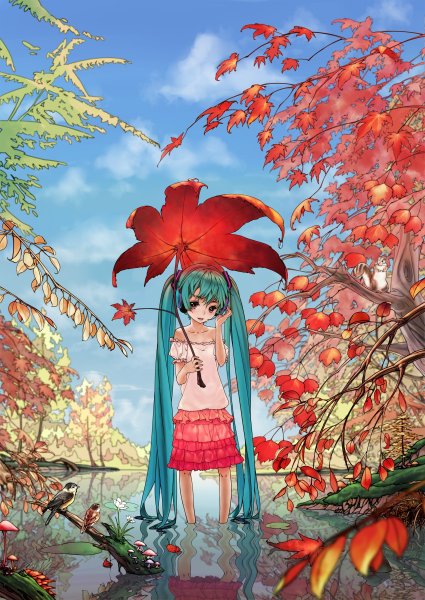 Осенняя Хатсуне Мику