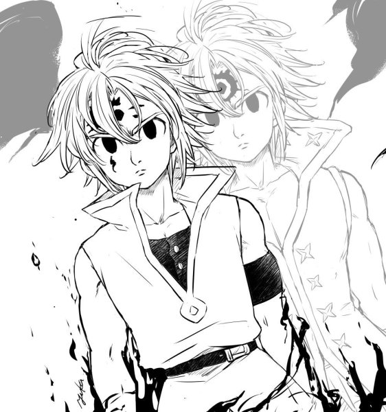 Meliodas аниме