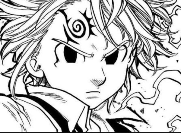 7 Смертных грехов Мелиодас карандашом