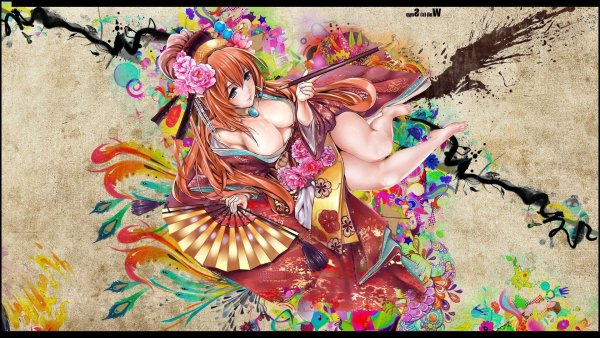 Красивые обои в стиле аниме