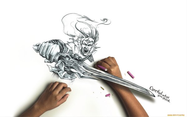 Арт карандашом прикольные