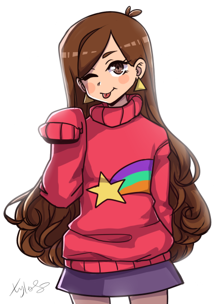 Мэйбл Пайнс 16 лет