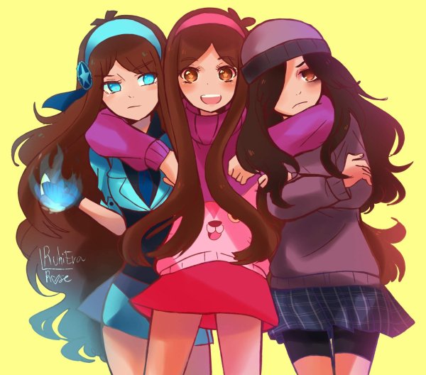 Гравити Фолз Мэйбл аниме