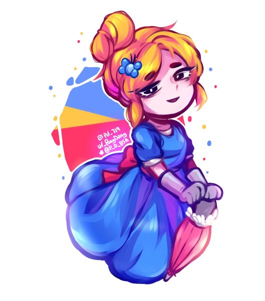 Пайпер из Brawl Stars аниме