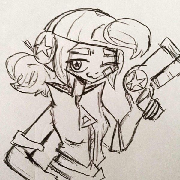 Шелли Brawl Stars арт Звездная