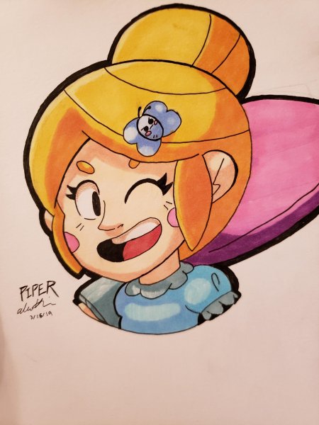 Brawl Stars Пайпер