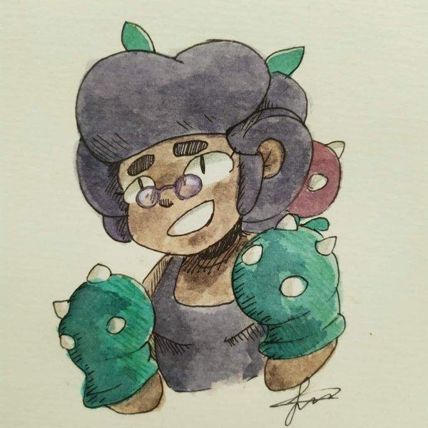 Рисунок Эдгара из БРАВЛ