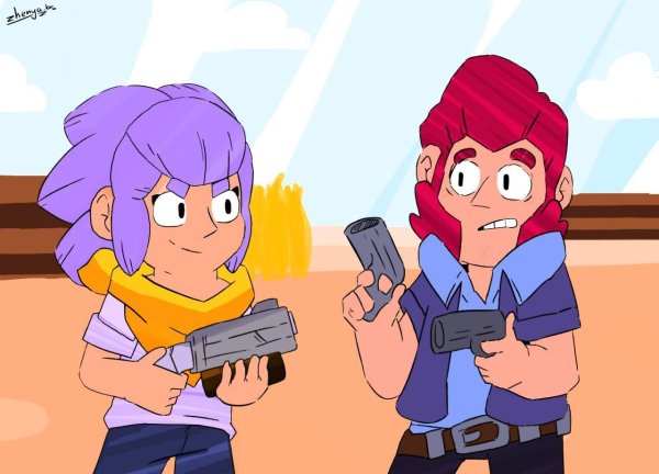 Кольт и Шелли арт