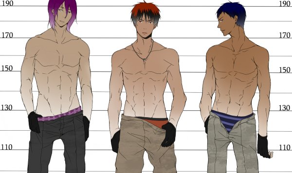 Баскетбол Куроко персонажи с торсом