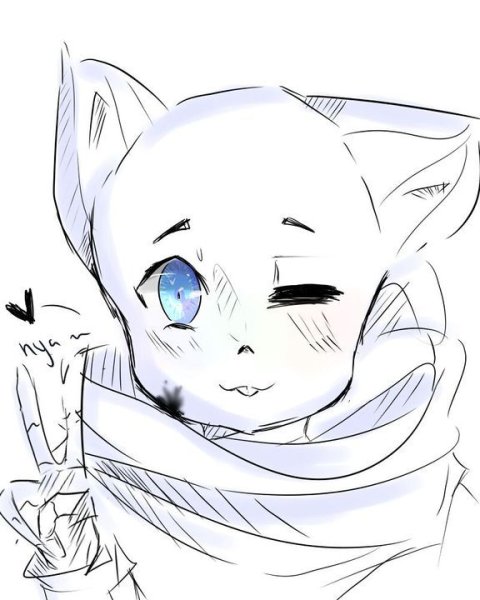 Андертейл Инк неко