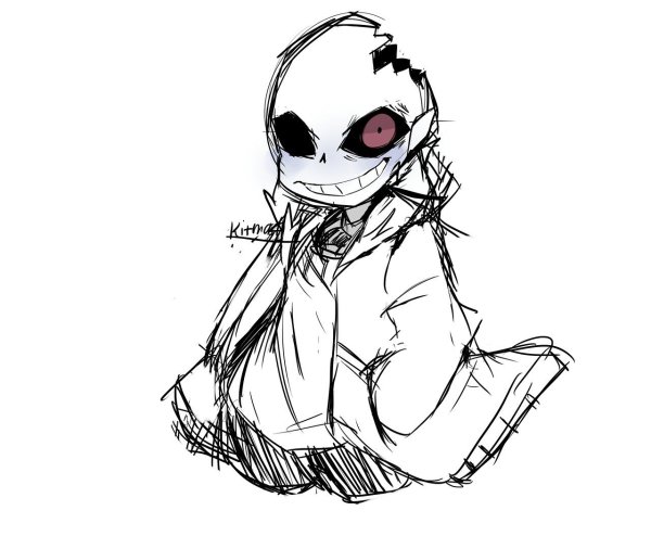 Раскраска хорора Санса