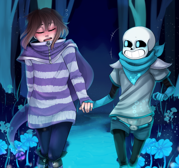 Underswap Санс и Фриск