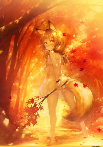 Кицунэ девочка Лисичка