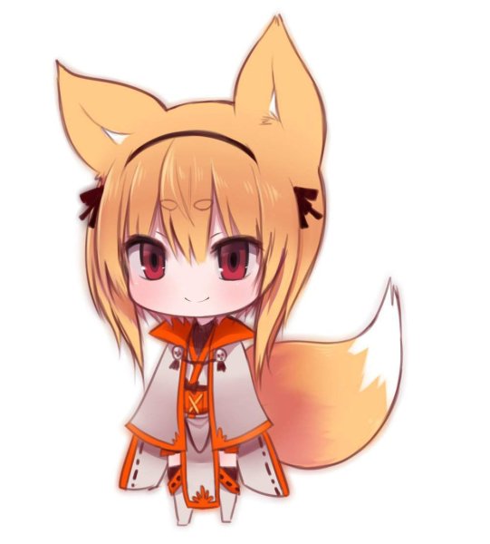 Аниме Чиби Лисичка