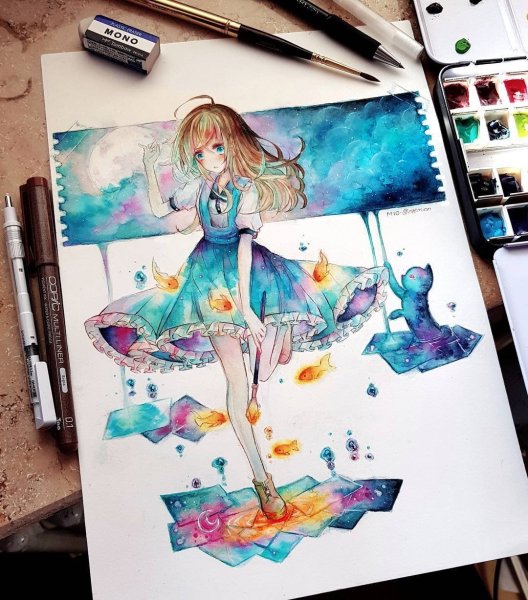 Идеи для вдохновения рисование