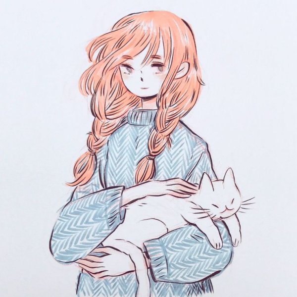 Вдохновение для рисования аниме