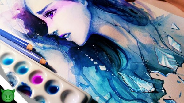 Акварель арт