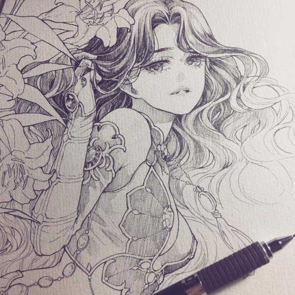 Картинки для вдохновения к рисованию карандашом