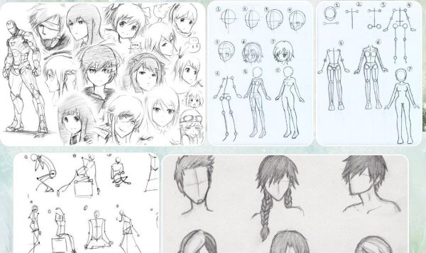 Темы для рисования аниме