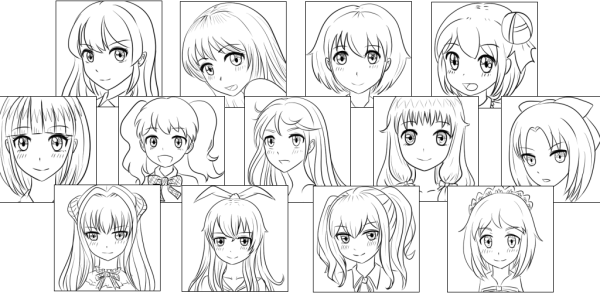 Уроки рисования манги