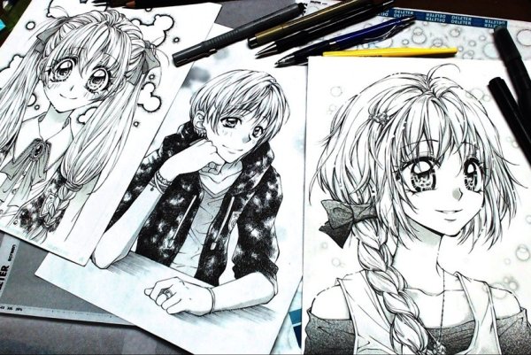 Стиль рисования Манга