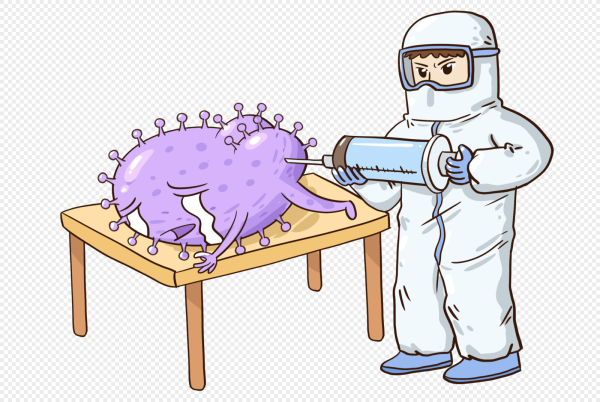 Рисунок коронавируса