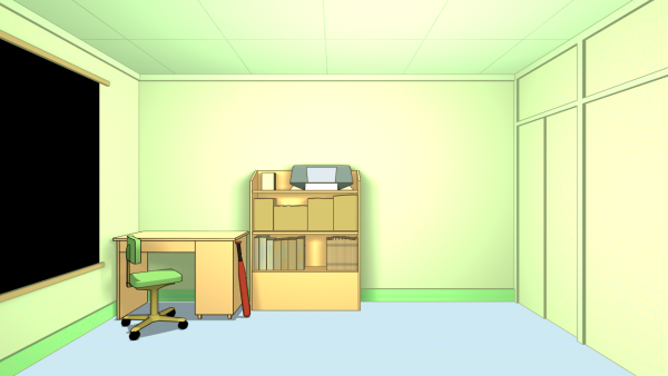 Пустая комната аниме