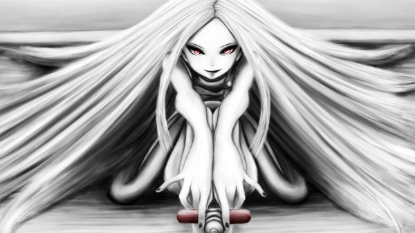 Аниме чёрно белые