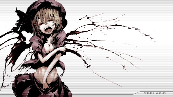 Аниме парень в маске демона