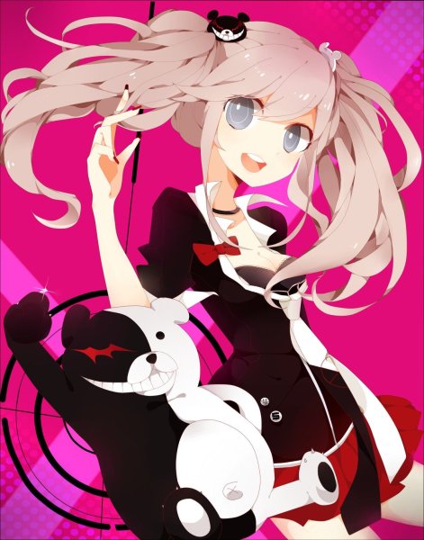 Джунко Эношима и Монокума