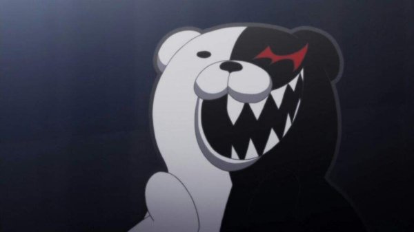 Аниме медведь Монокума
